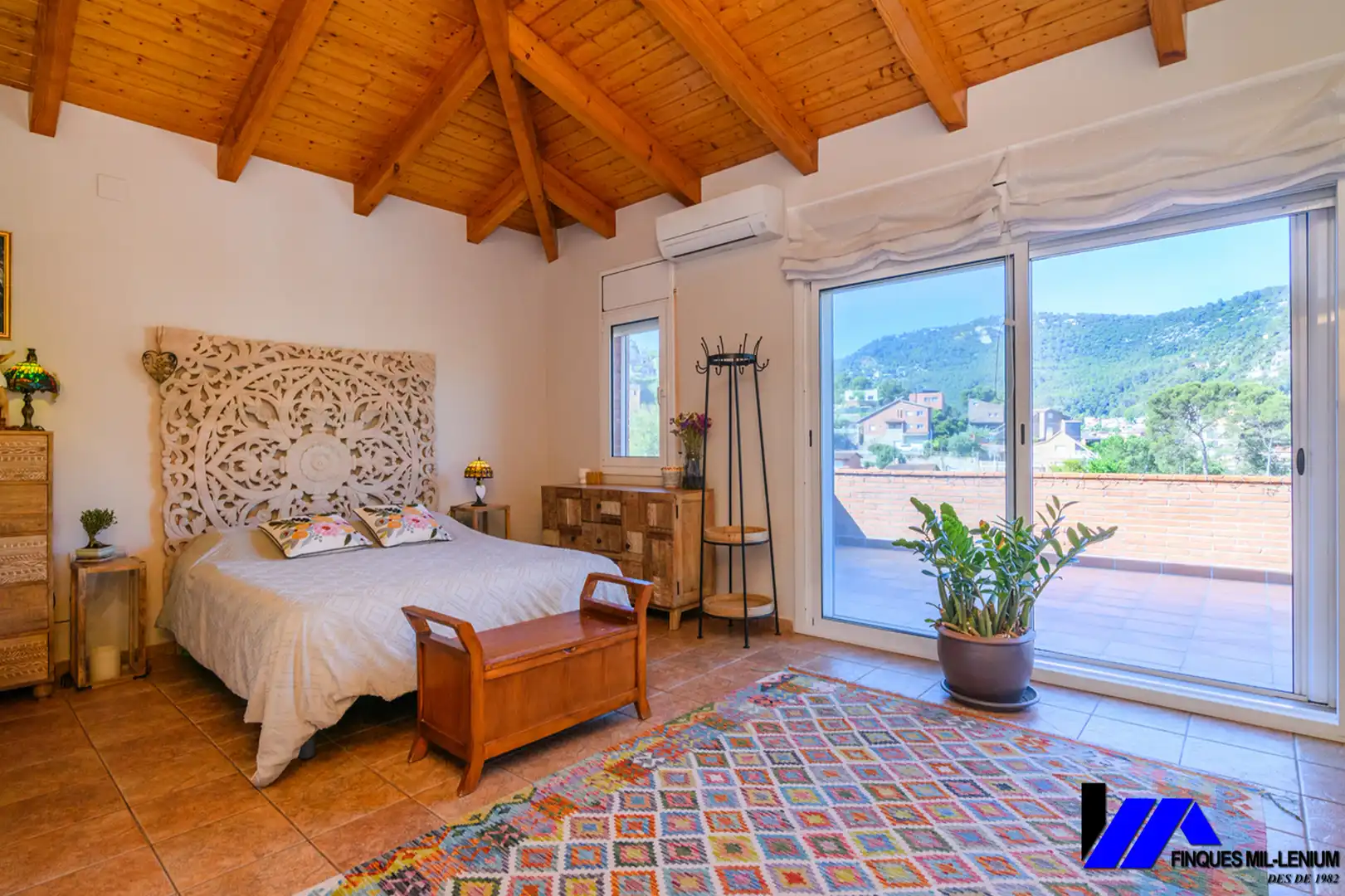 Habitación de Casa o chalet en venta en Vallirana con Aire acondicionado, Calefacción y Jardín privado