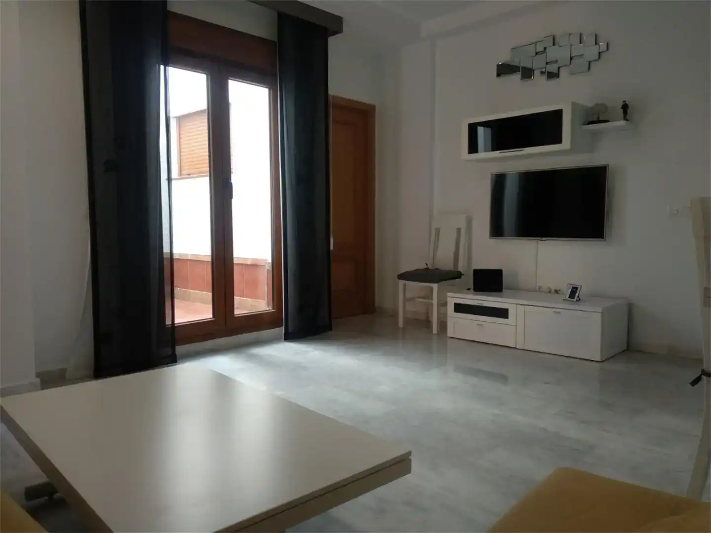 Living room of Flat for sale in Montilla  with Air Conditioner, Storage room and Furnished