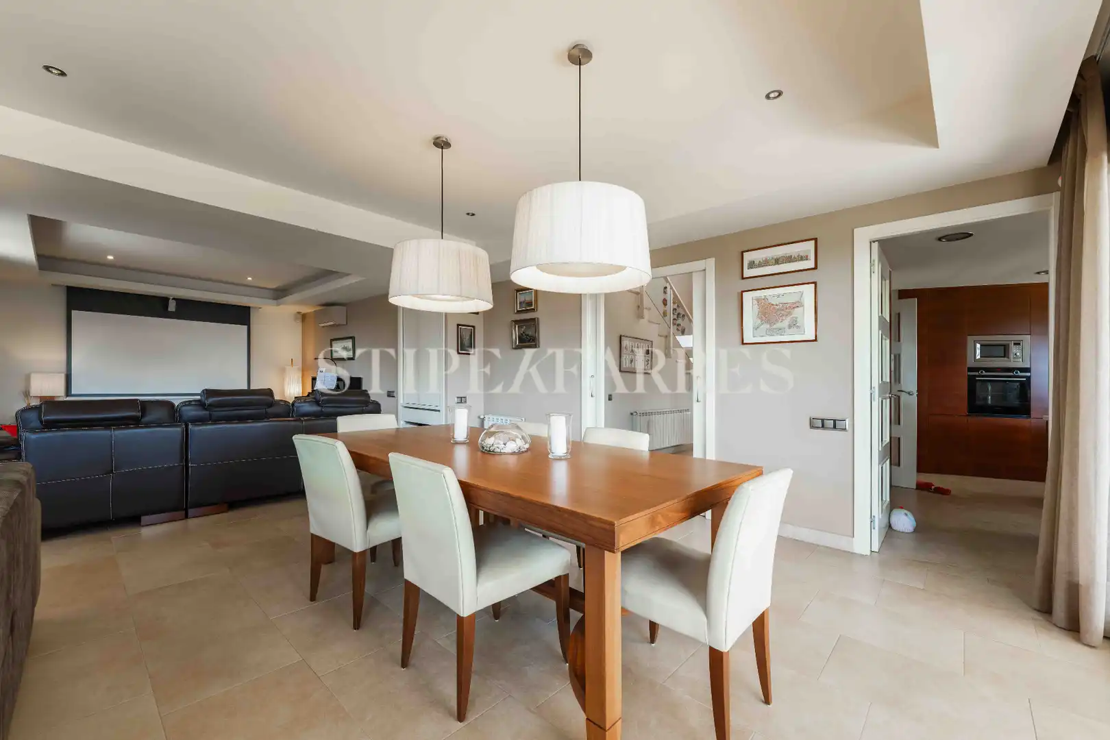 Comedor de Casa o chalet en venta en La Garriga con Aire acondicionado, Calefacción y Jardín privado