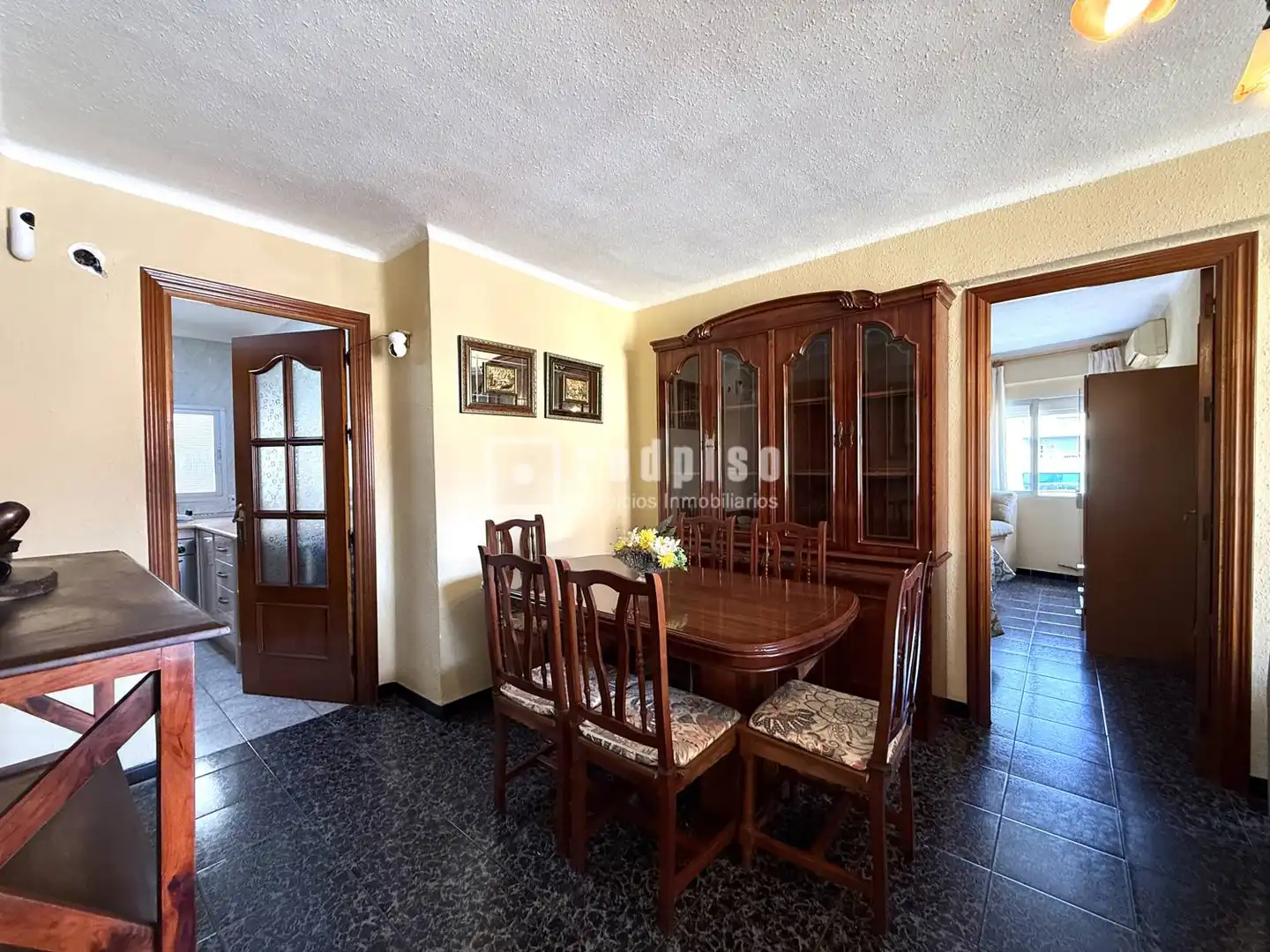 Dining room of Flat for sale in Málaga  with Air Conditioner, Terrace and Alarm