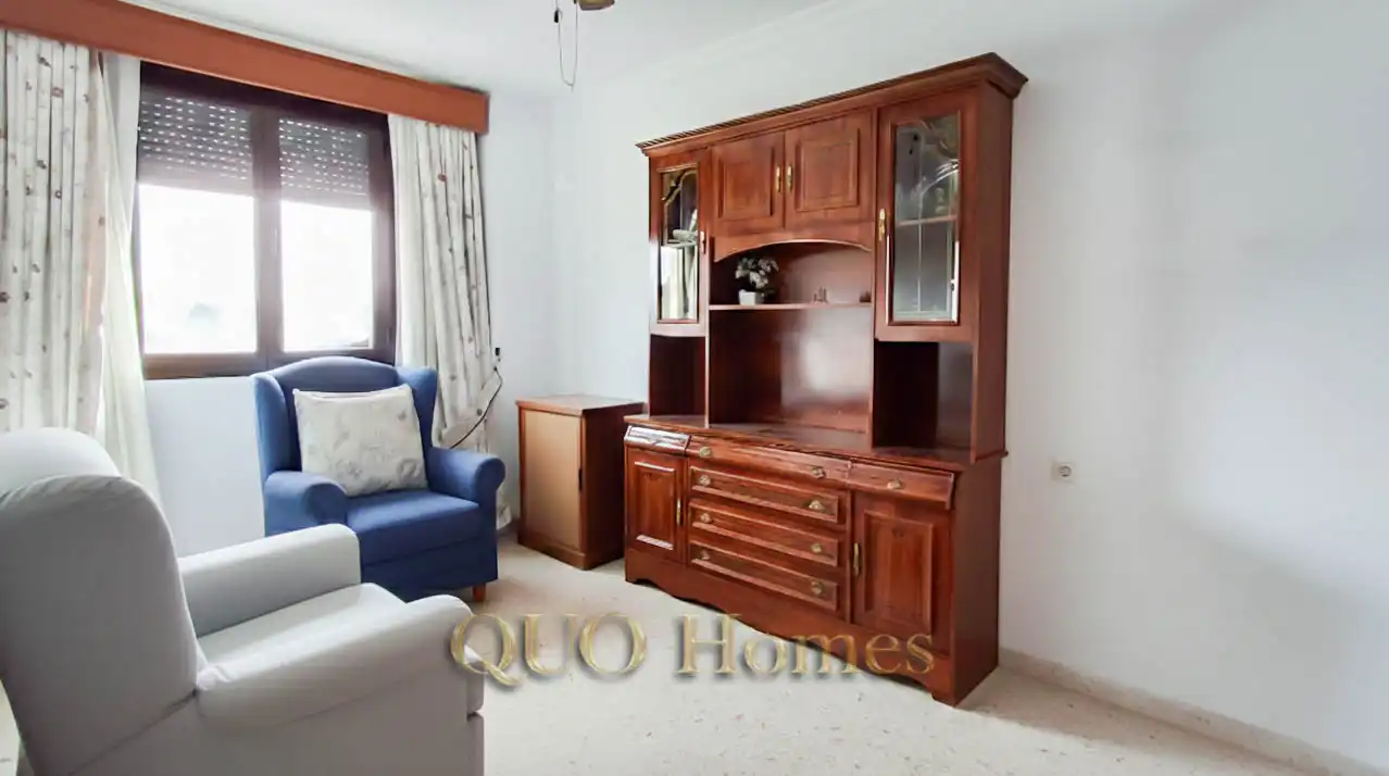 Living room of Flat for sale in Jerez de la Frontera  with Air Conditioner, Furnished and Balcony