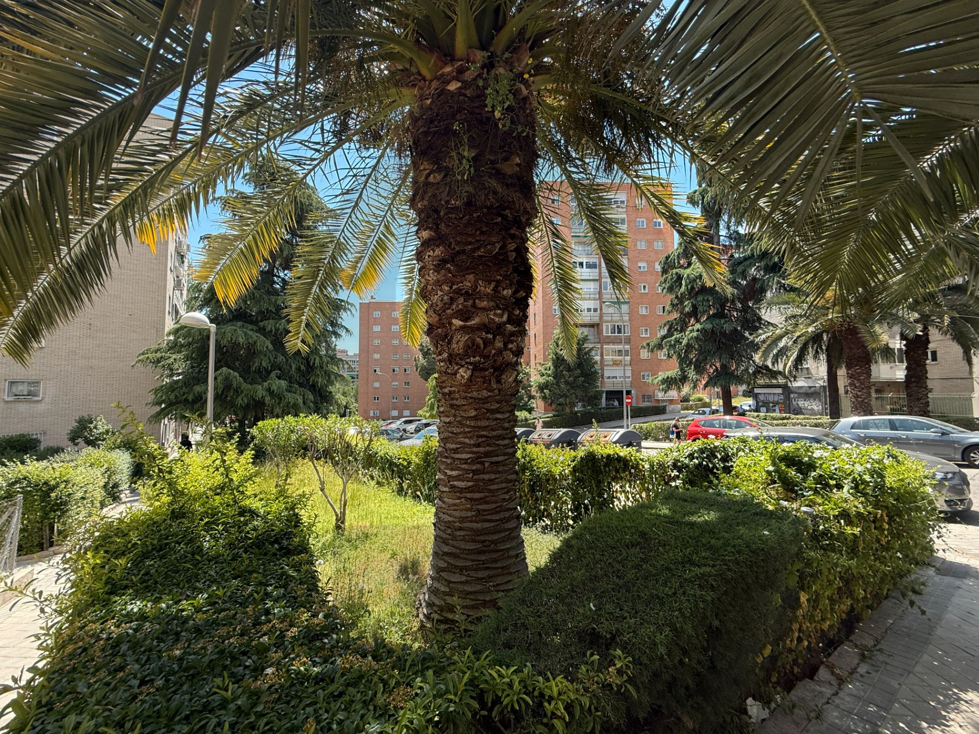 Vista exterior de Pis en venda en  Madrid Capital amb Calefacció, Parquet i Terrassa