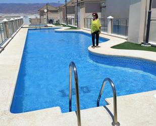 Swimming pool of Flat to rent in Roquetas de Mar  with Air Conditioner and Terrace