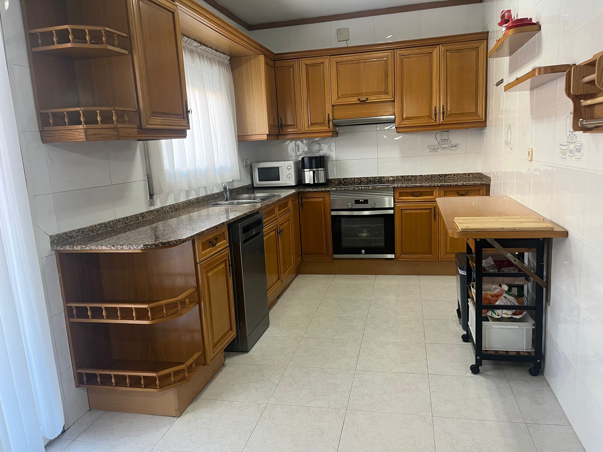 Kitchen of Single-family semi-detached for sale in Esparreguera  with Heating and Balcony