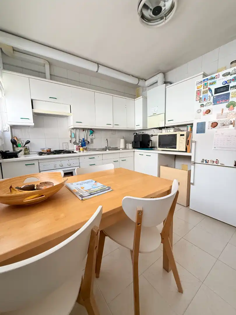 Cocina de Casa adosada en venta en San Sebastián de los Reyes con Aire acondicionado, Calefacción y Jardín privado
