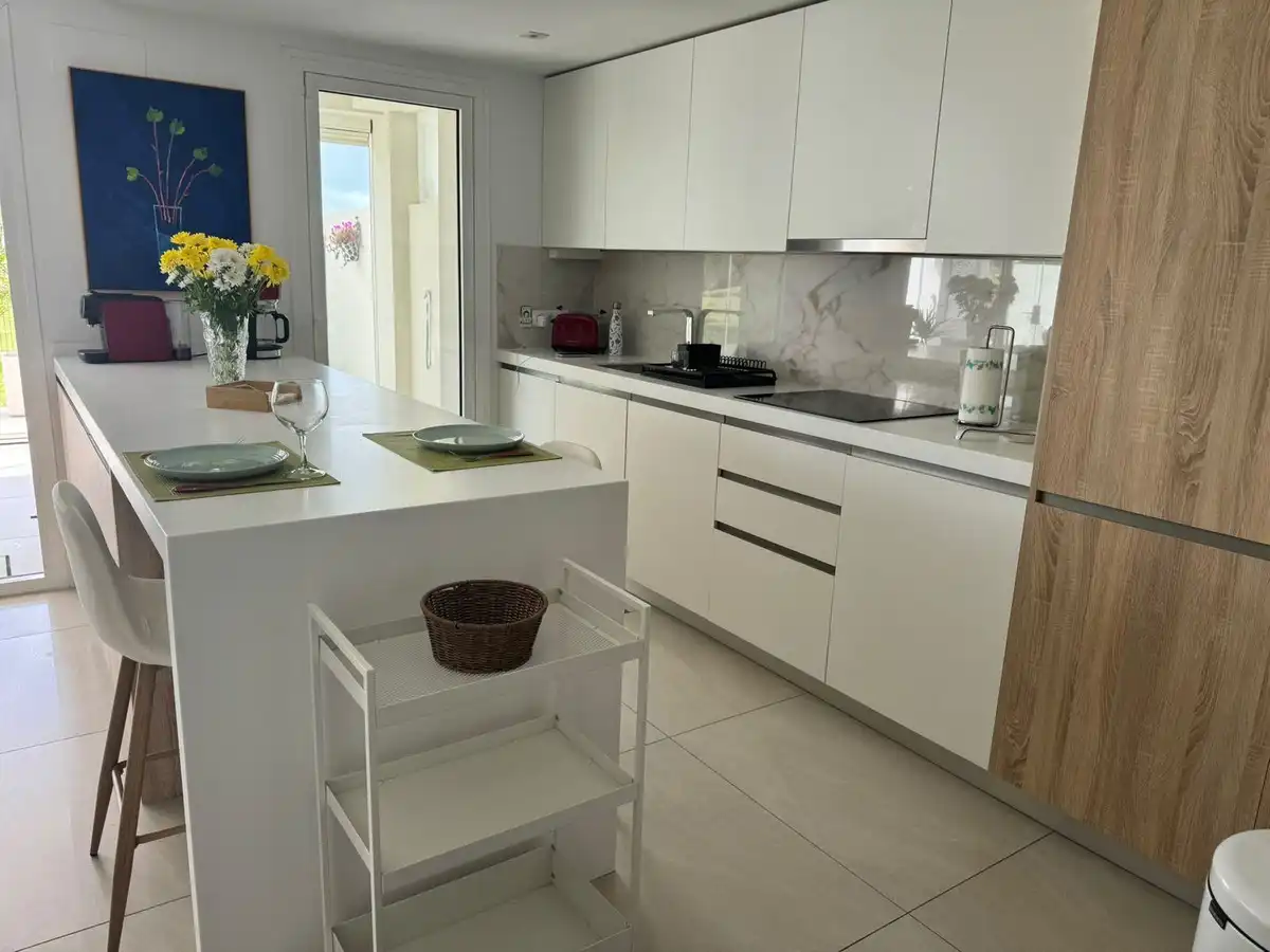 Kitchen of Apartments for sale in Sotogrande  with Air Conditioner, Private garden and Terrace
