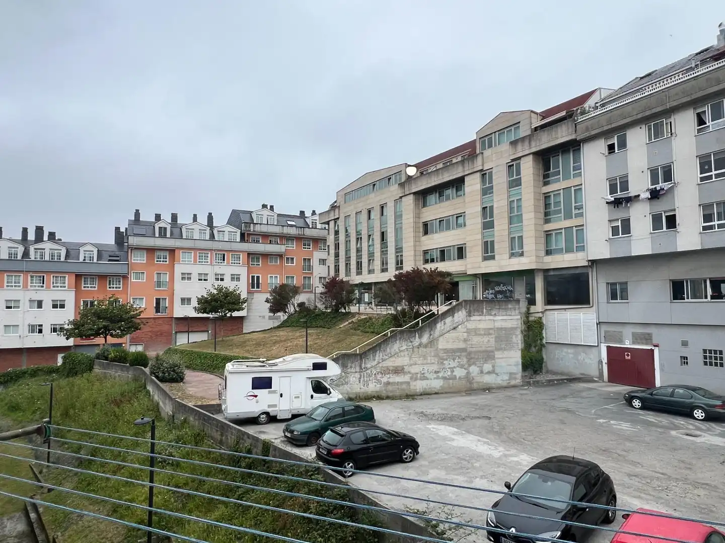 Aparcament de Pis de lloguer en Cambre  amb Parquet i Traster