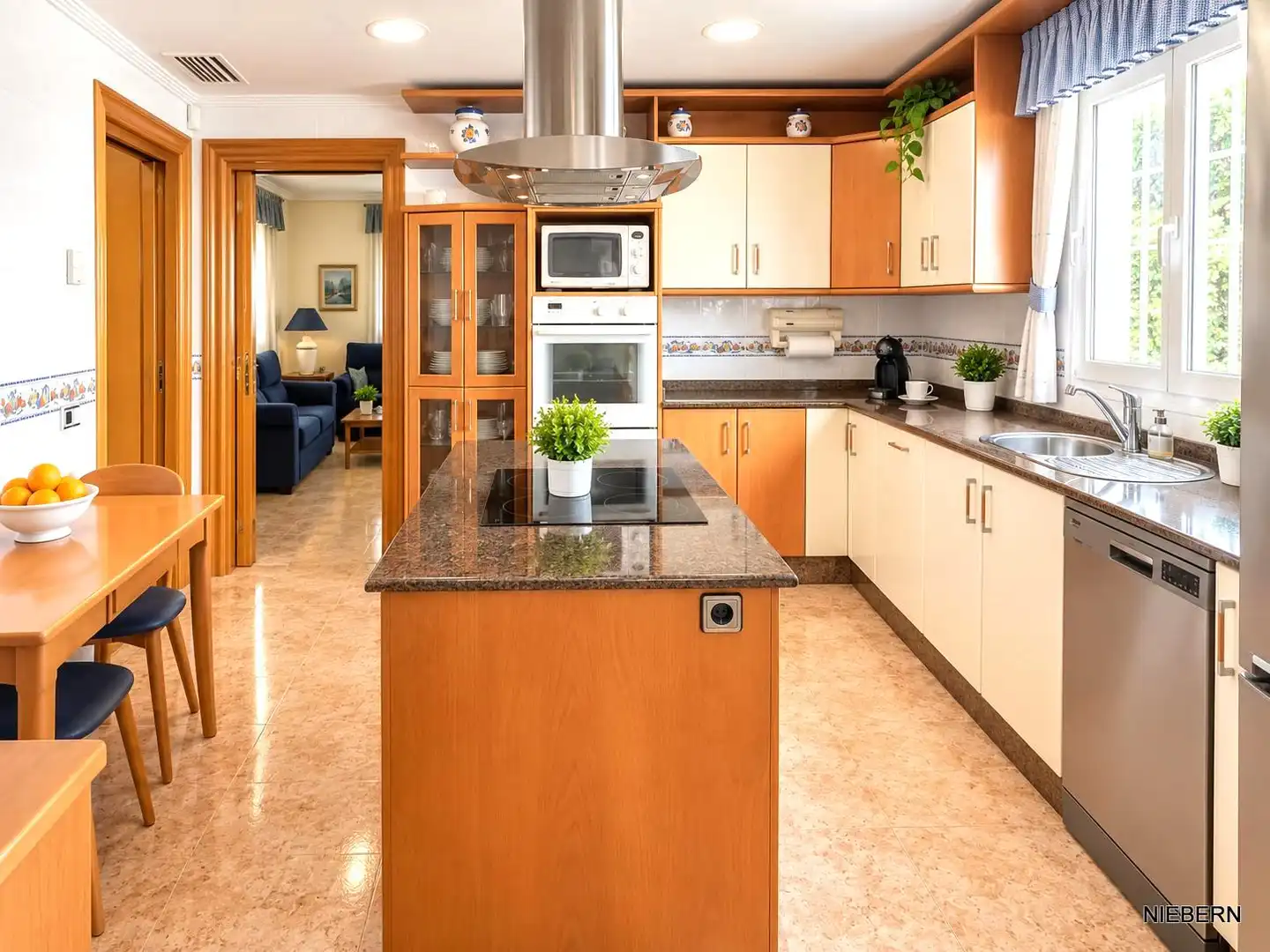 Cocina de Casa o chalet en venta en Cartagena con Aire acondicionado, Jardín privado y Terraza
