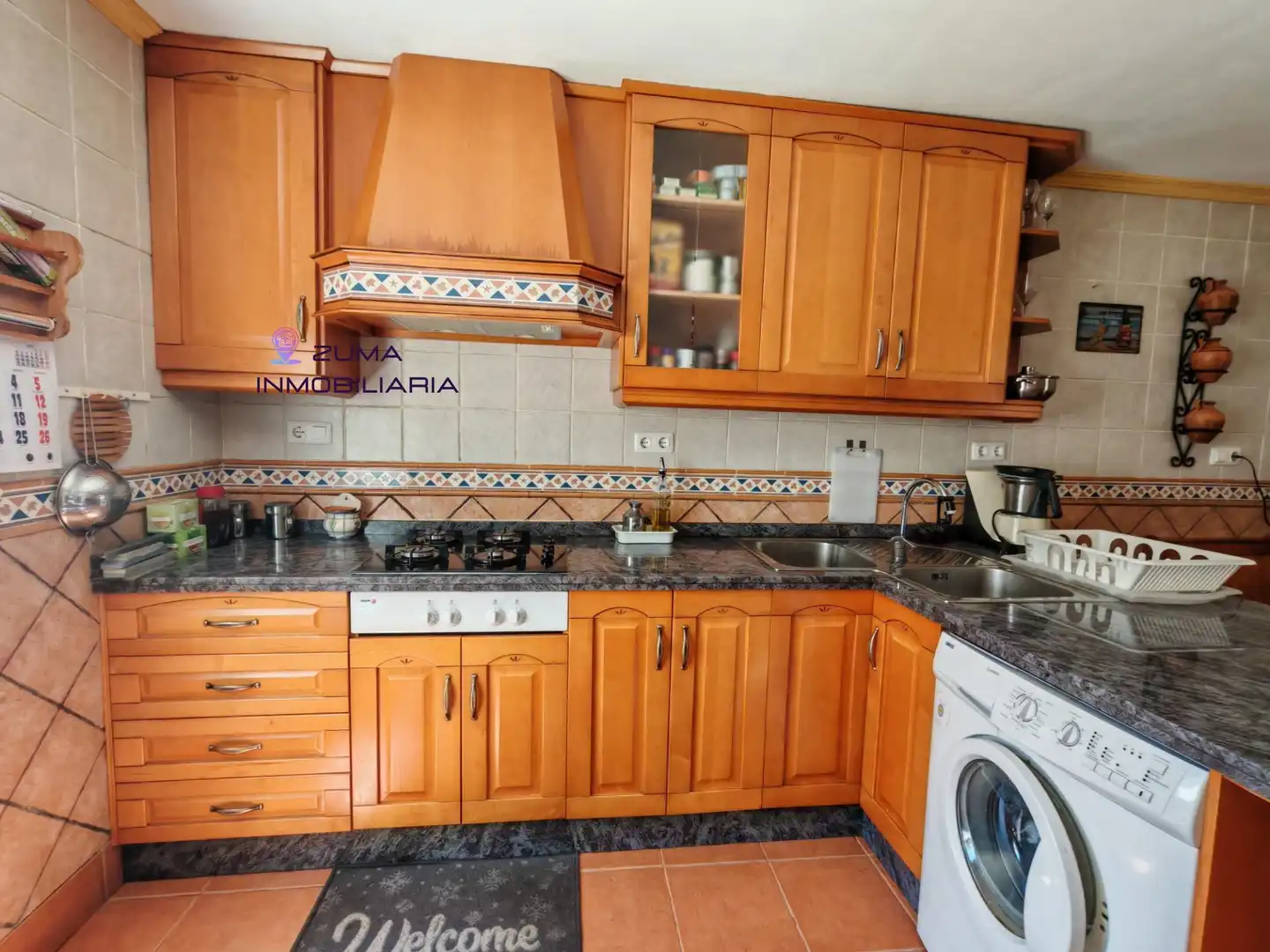 Kitchen of Flat for sale in Málaga  with Air Conditioner, Storage room and Furnished
