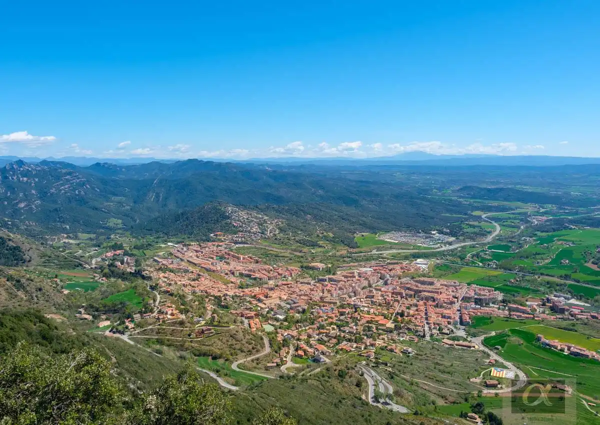 Vista exterior de Residencial en venta en Berga