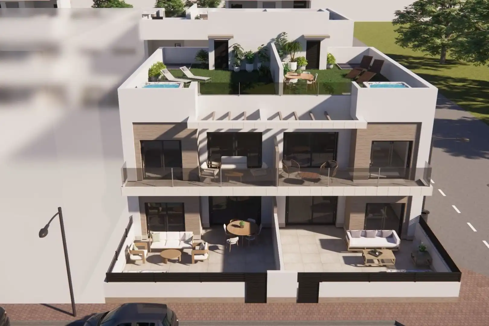 Vista exterior de Apartamento en venta en Rojales