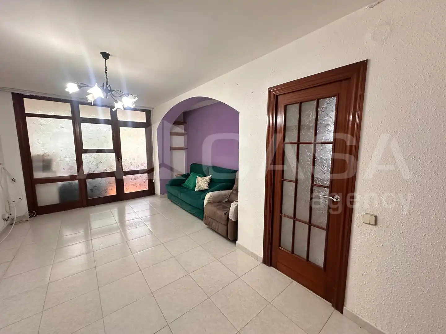 Sala de estar de Piso en venta en Canovelles con Balcón