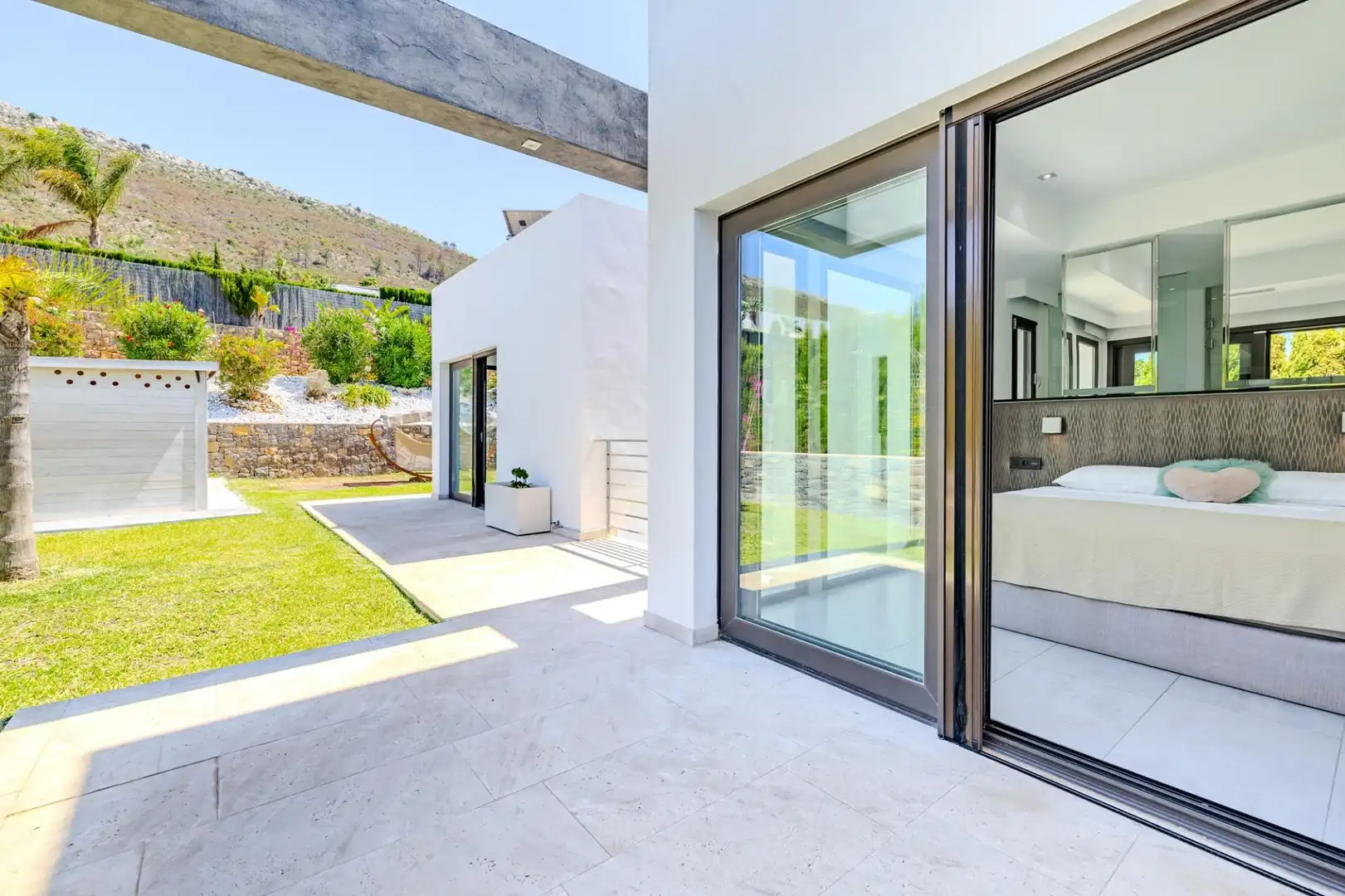 Terrace of Houses for sale in Jávea / Xàbia  with Air Conditioner, Heating and Private garden