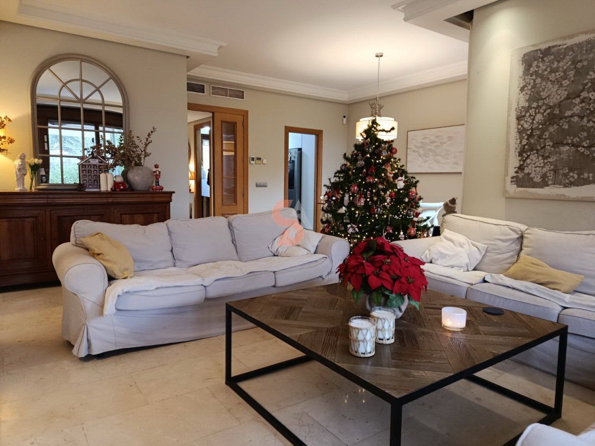 Living room of House or chalet for sale in Simancas  with Air Conditioner, Heating and Private garden