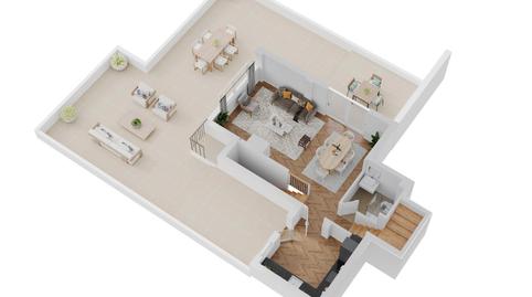 Photo 3 from new construction home in Flat for sale in Urbanizacion el Olimpo, 1, Mijas pueblo, Málaga