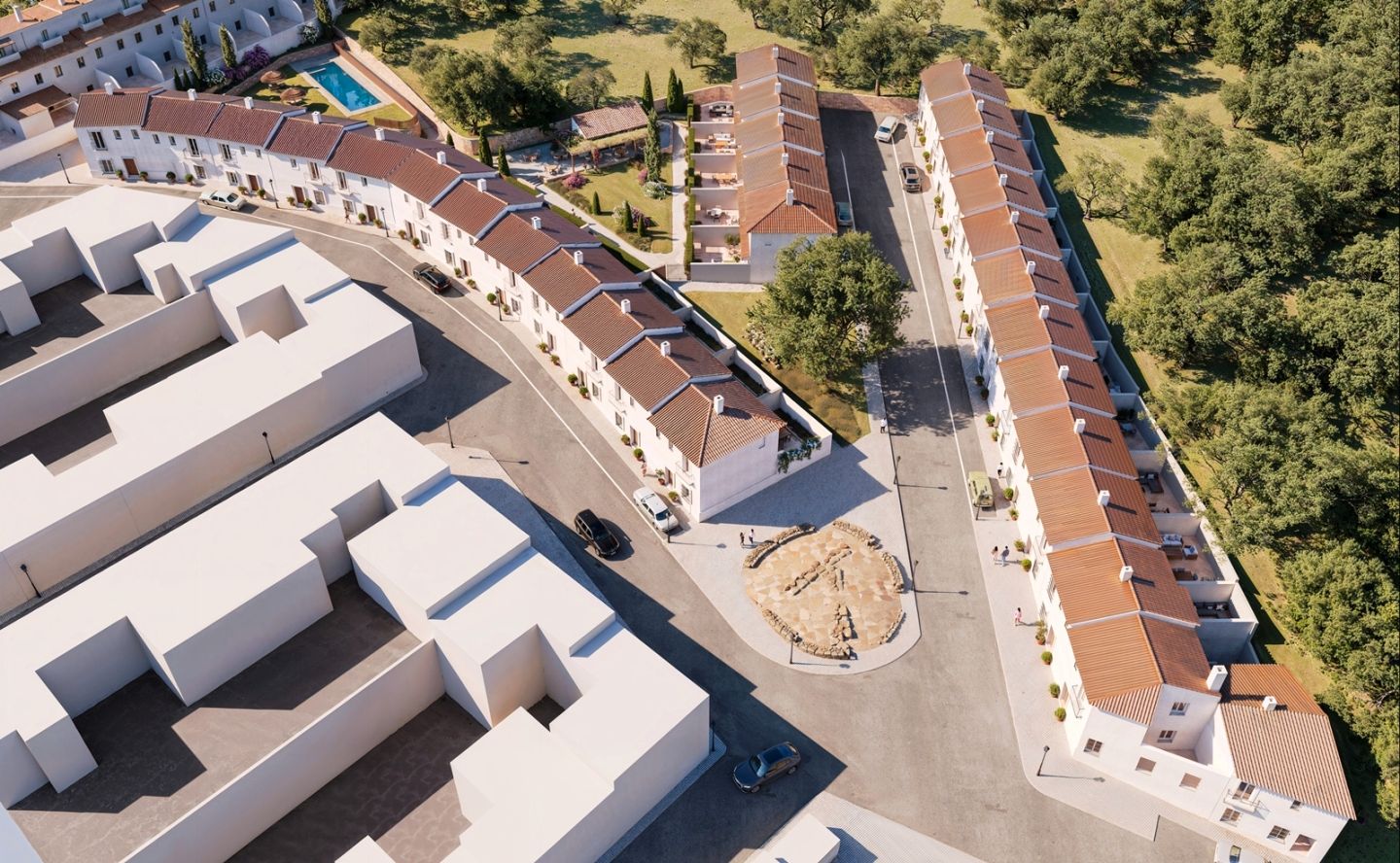 Exterior view of House or chalet for sale in Higuera de la Sierra  with Terrace and Community pool