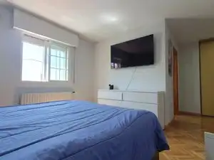 Bedroom of Detached homes for sale in Villanueva de la Cañada  with Air Conditioner, Heating and Private garden