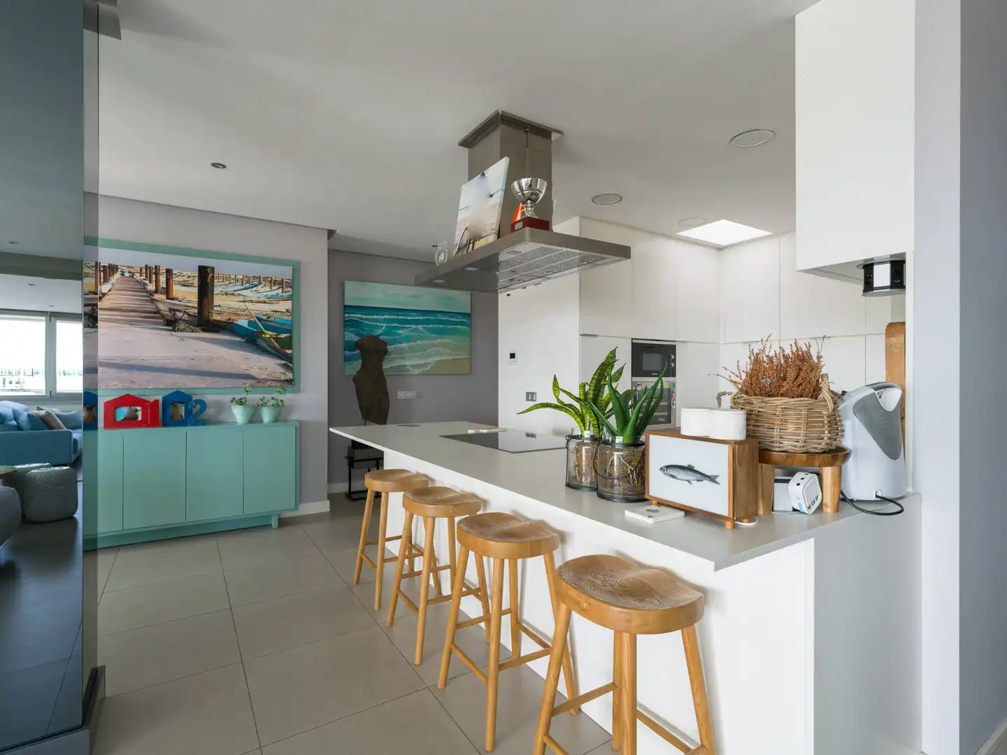 Cocina de Ático en venta en Las Palmas de Gran Canaria con Aire acondicionado, Terraza y Trastero