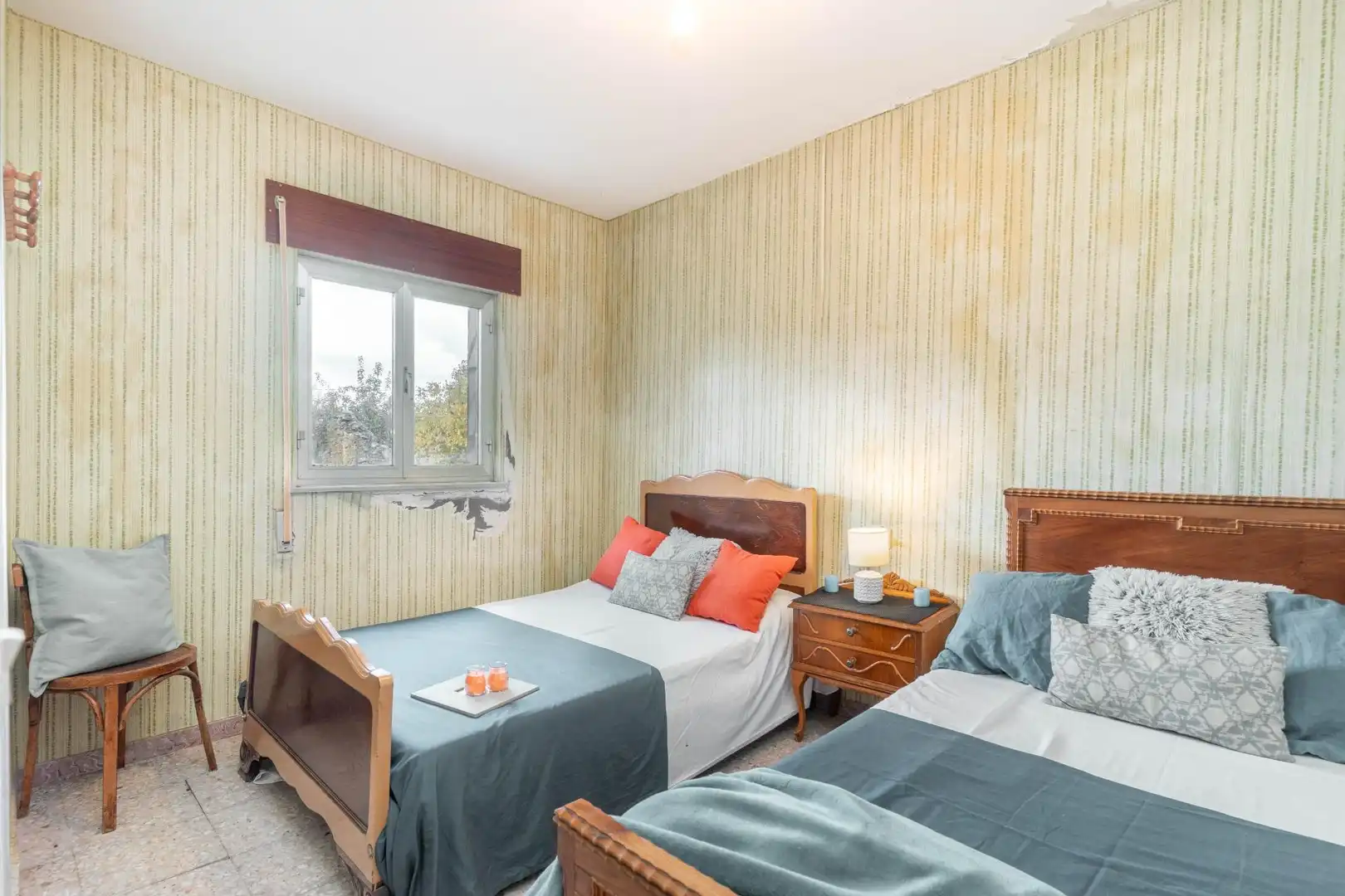Bedroom of Houses for sale in Castrocontrigo  with Private garden, Terrace and Furnished