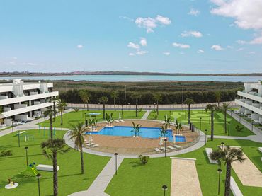 Apartamento con piscina en venta en Pueblo