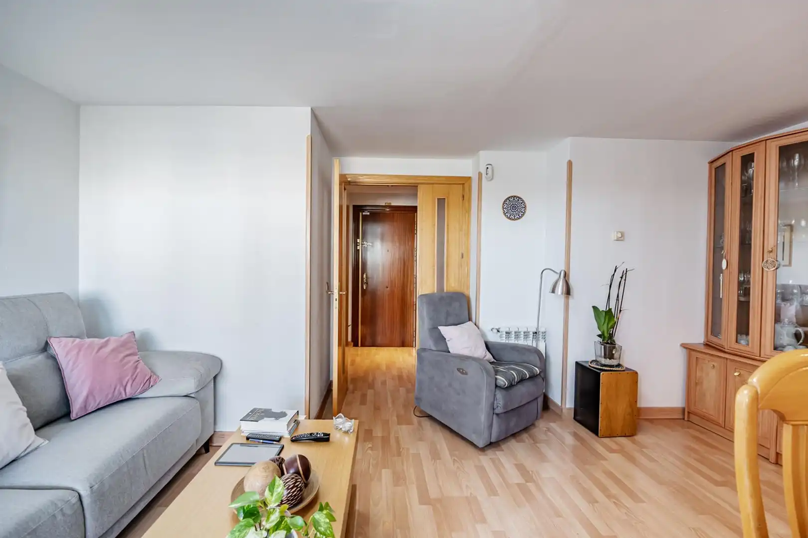 Sala de estar de Ático en venta en Madrid con Aire acondicionado, Calefacción y Terraza