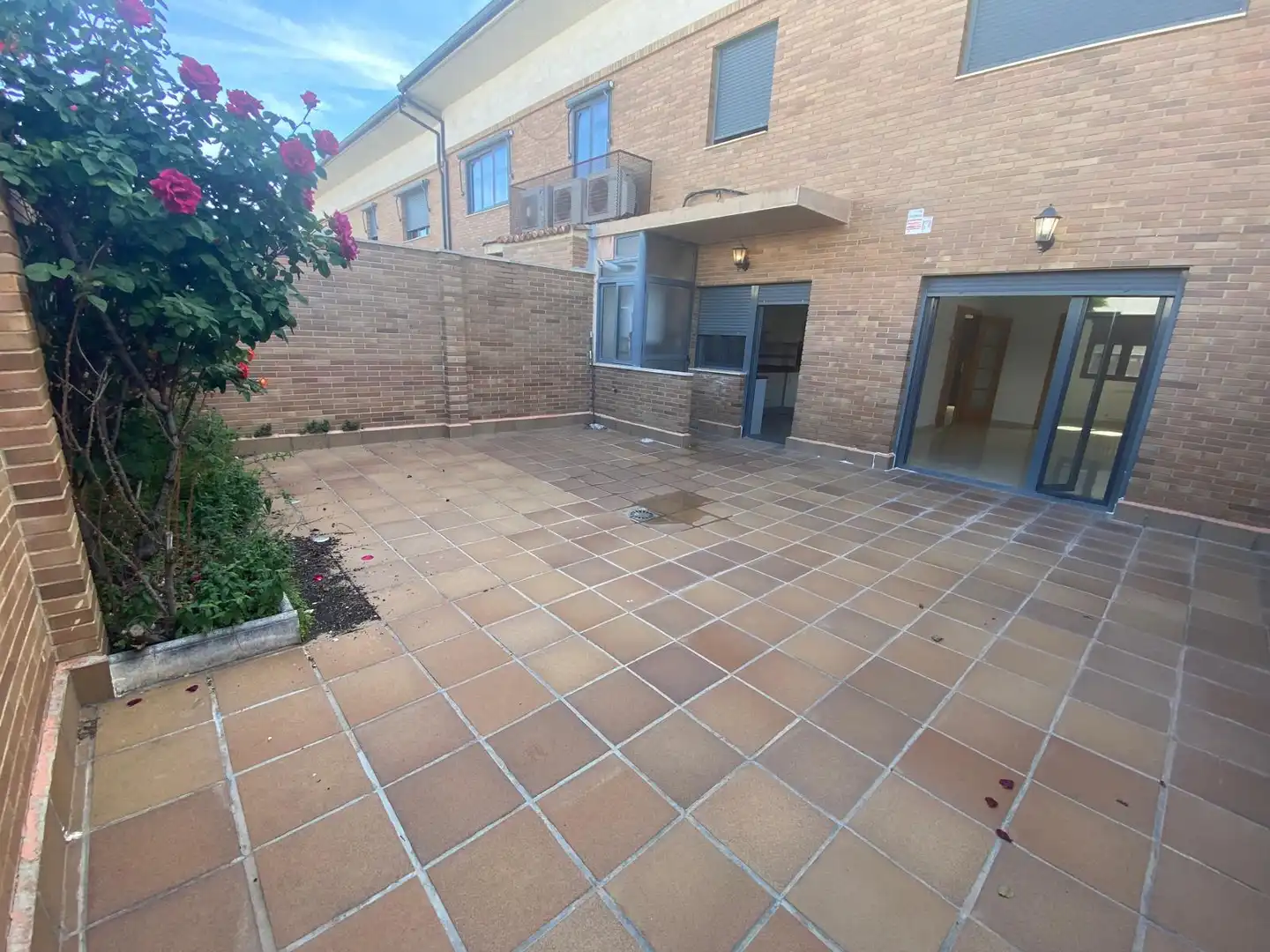 Terraza de Casa adosada de alquiler en  Albacete Capital con Calefacción, Parquet y Terraza