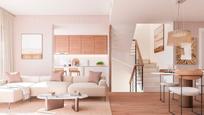 Living room of Single-family semi-detached for sale in Málaga Capital  with Heating, Terrace and Storage room