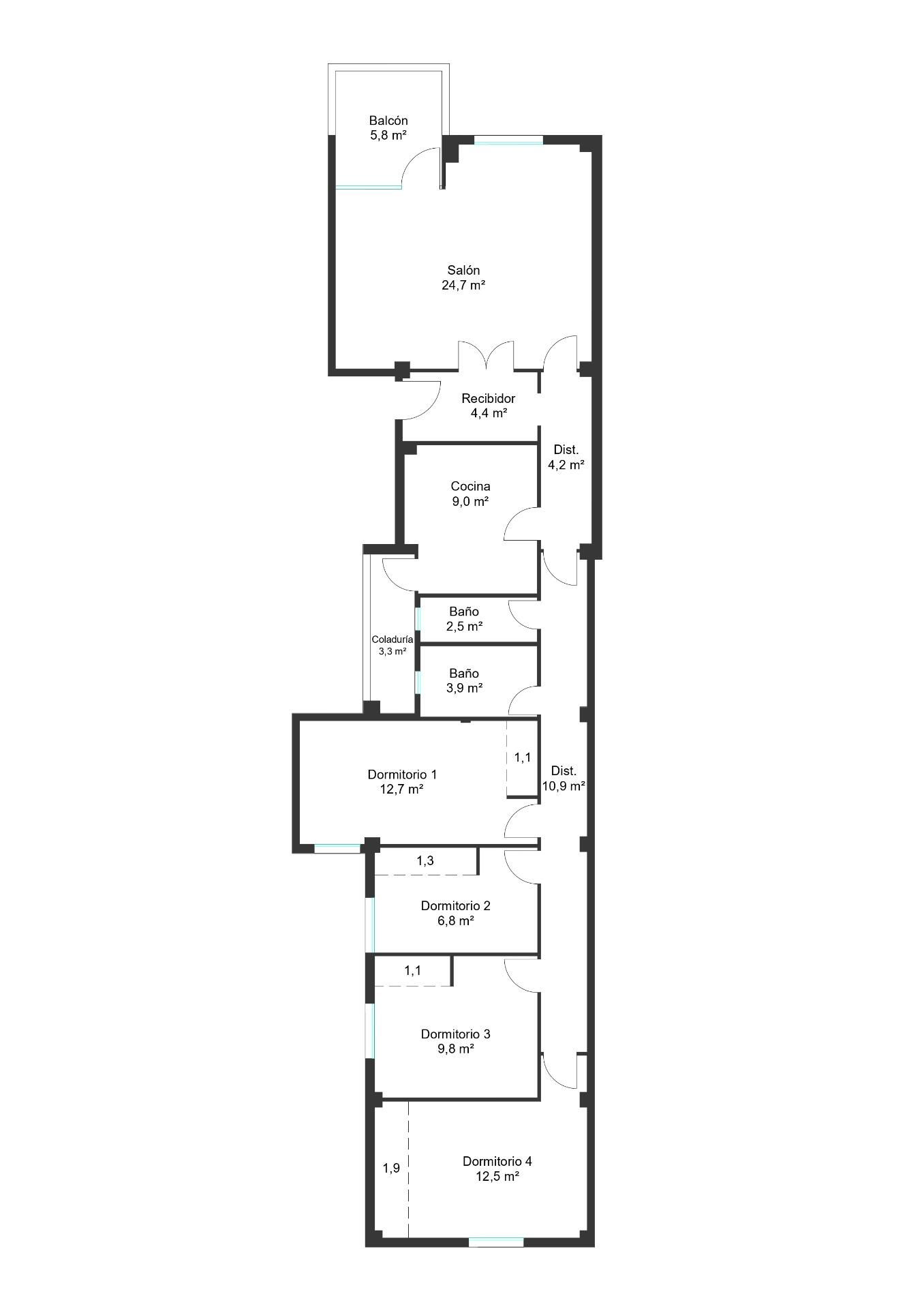 Pis en venda a Calle COTLLIURE, Es Camp Redó, Nord