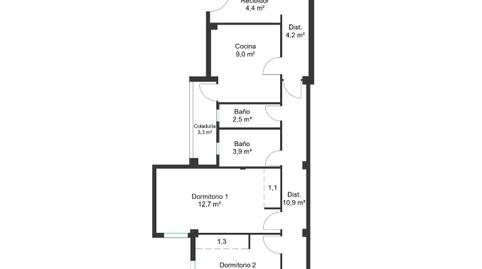 Foto 3 de Pis en venda a Calle Cotlliure, Es Camp Redó,  Palma de Mallorca