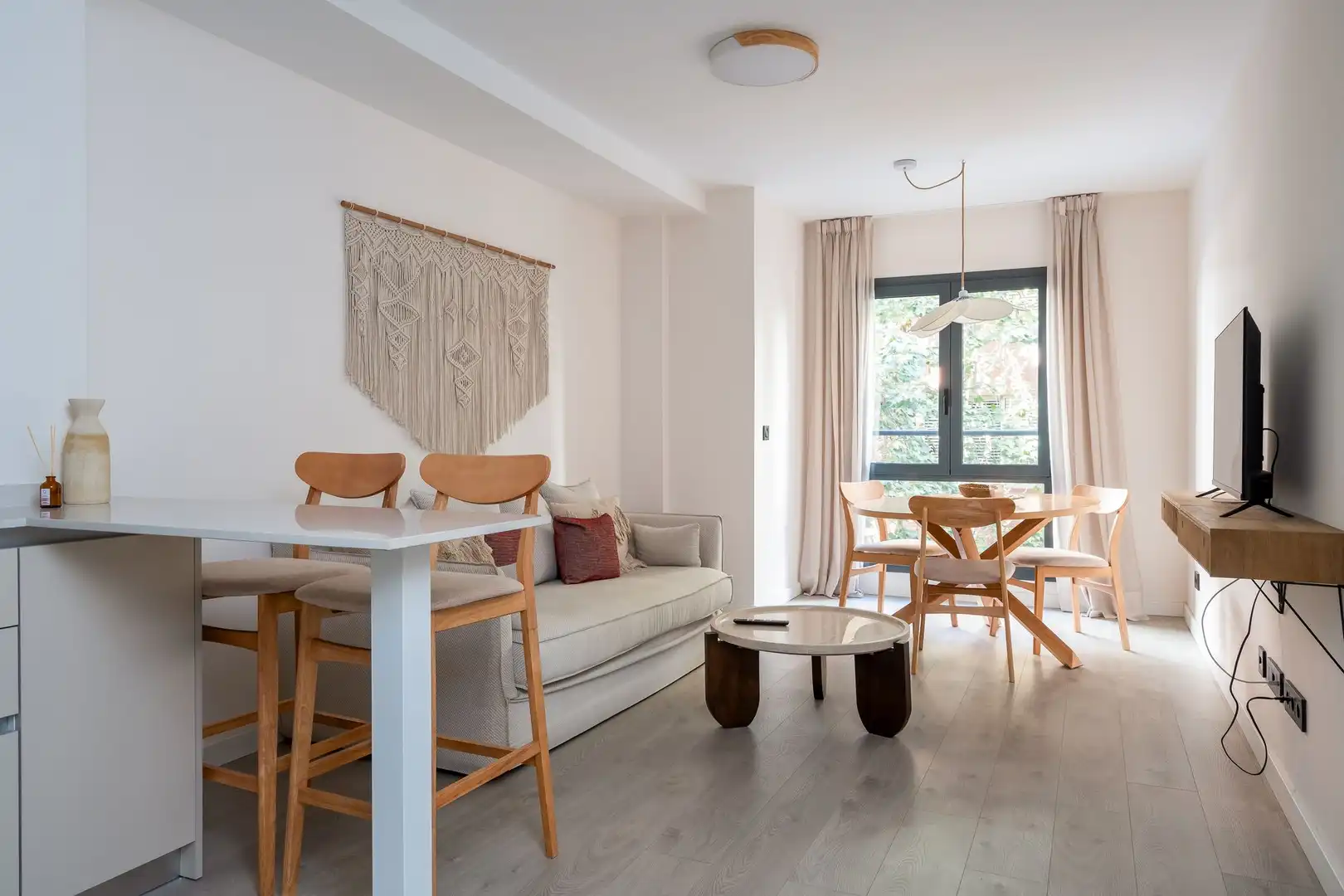 Sala de estar de Apartamento en venta en Málaga Capital