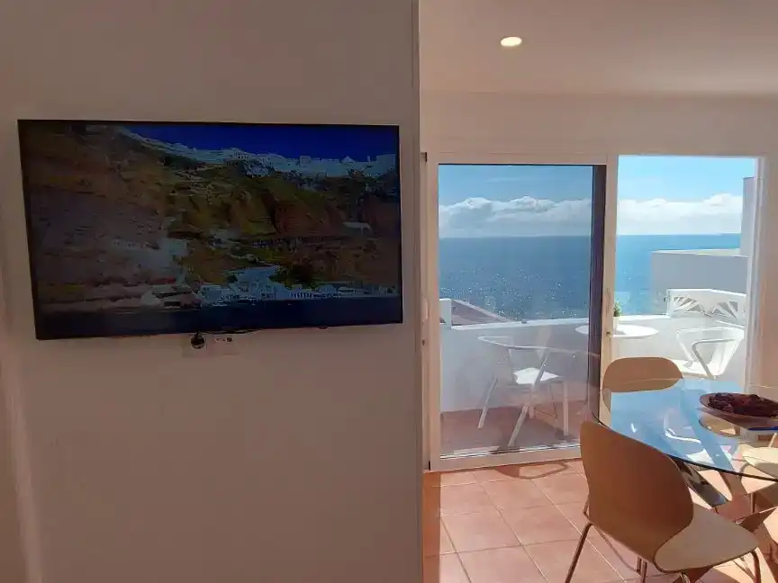 Living room of Flat for rent in Güímar  with Swimming Pool, Furnished and Balcony