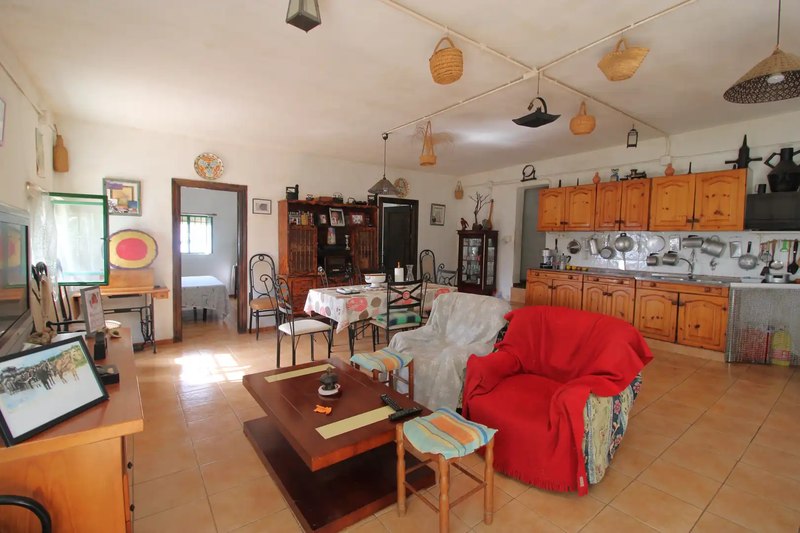 Sala d'estar de Finca rústica en venda en Dalías