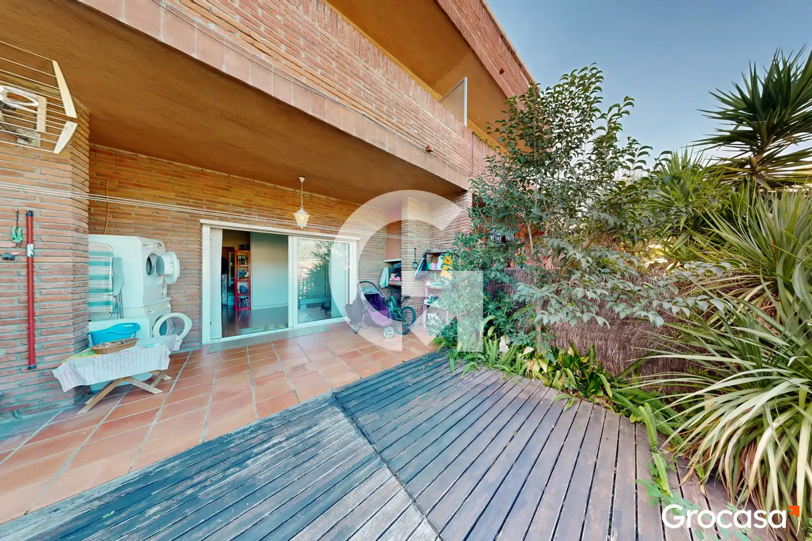 Jardín de Casa o chalet en venta en Vallirana con Aire acondicionado, Calefacción y Jardín privado