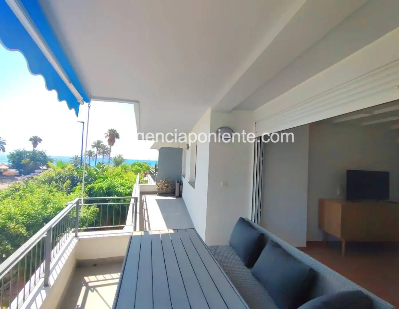 Terrace of Flat for rent in Benidorm  with Air Conditioner, Heating and Terrace