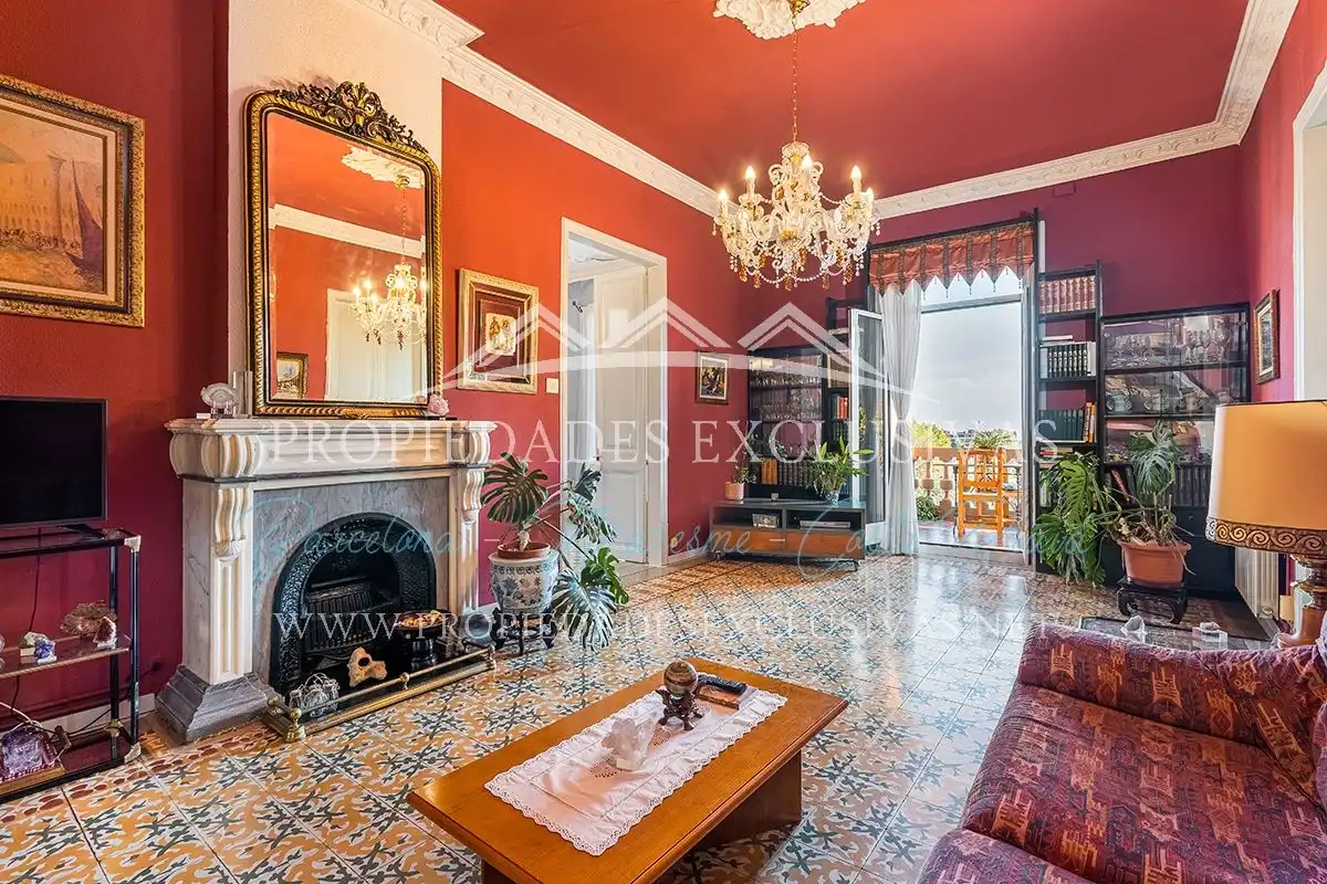 Wohnzimmer von Country house zum Verkauf in Teià mit Heizung, Privatgarten und Terrasse
