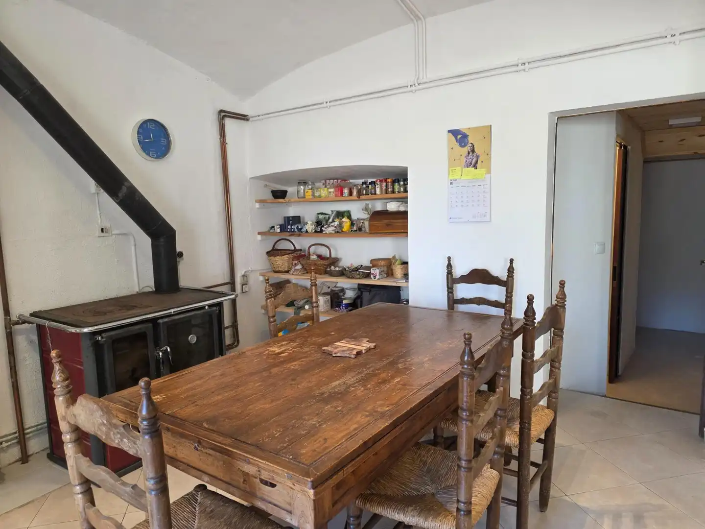 Cuina de Casa adosada en venda en Darnius amb Calefacció, Terrassa i Traster