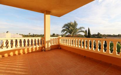 Terrassa de Casa o xalet en venda en Elche / Elx amb Aire condicionat, Jardí privat i Terrassa