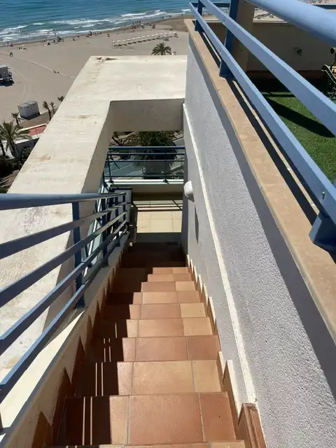 Balcony of Attic for rent in Alicante / Alacant  with Air Conditioner, Heating and Terrace