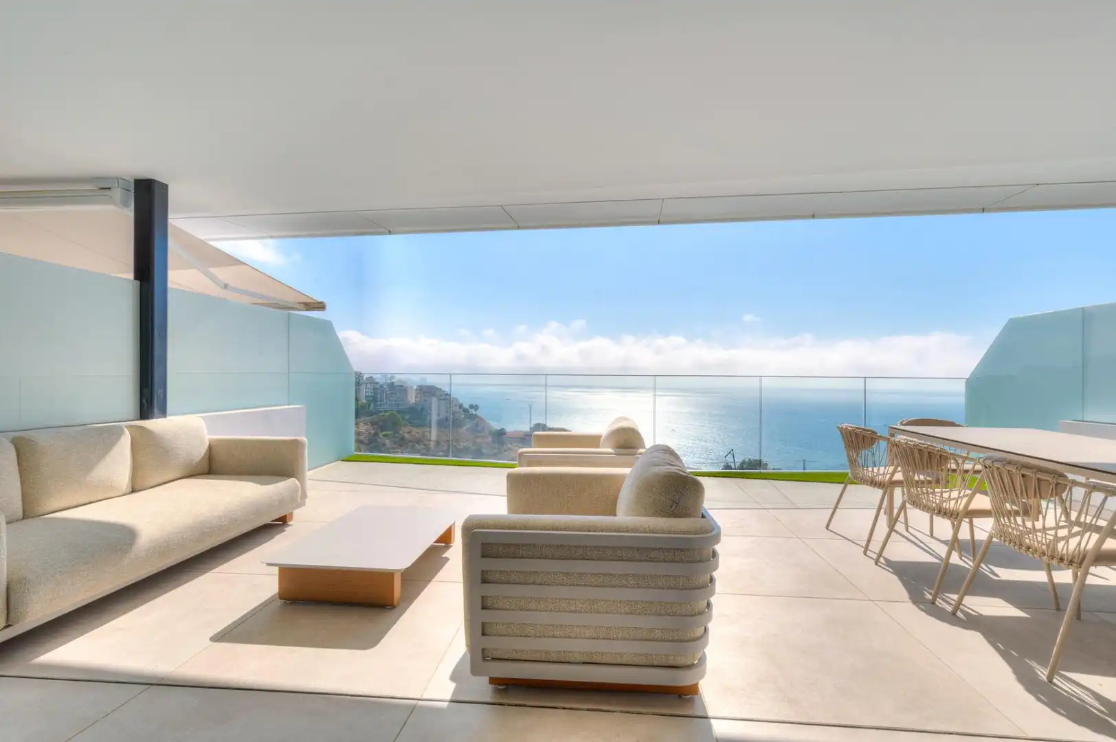 Terraza de Apartamento en venta en Fuengirola con Aire acondicionado, Terraza y Amueblado