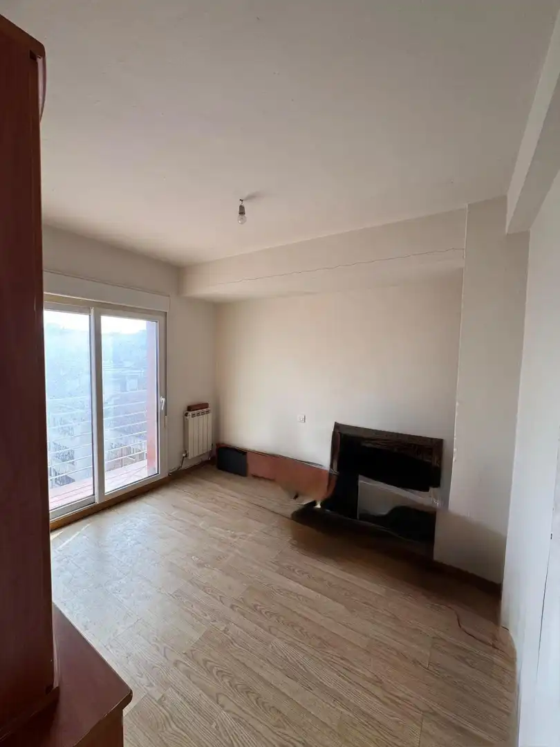 Sala de estar de Piso en venta en Gijón  con Calefacción, Parquet y Terraza