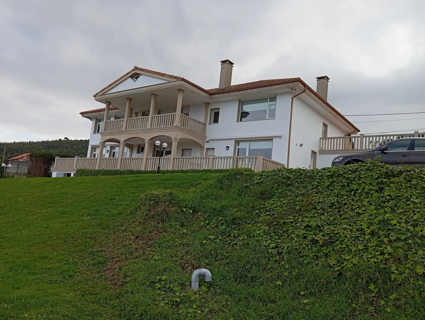 Exterior view of Houses for sale in Carballo  with Heating, Furnished and Oven