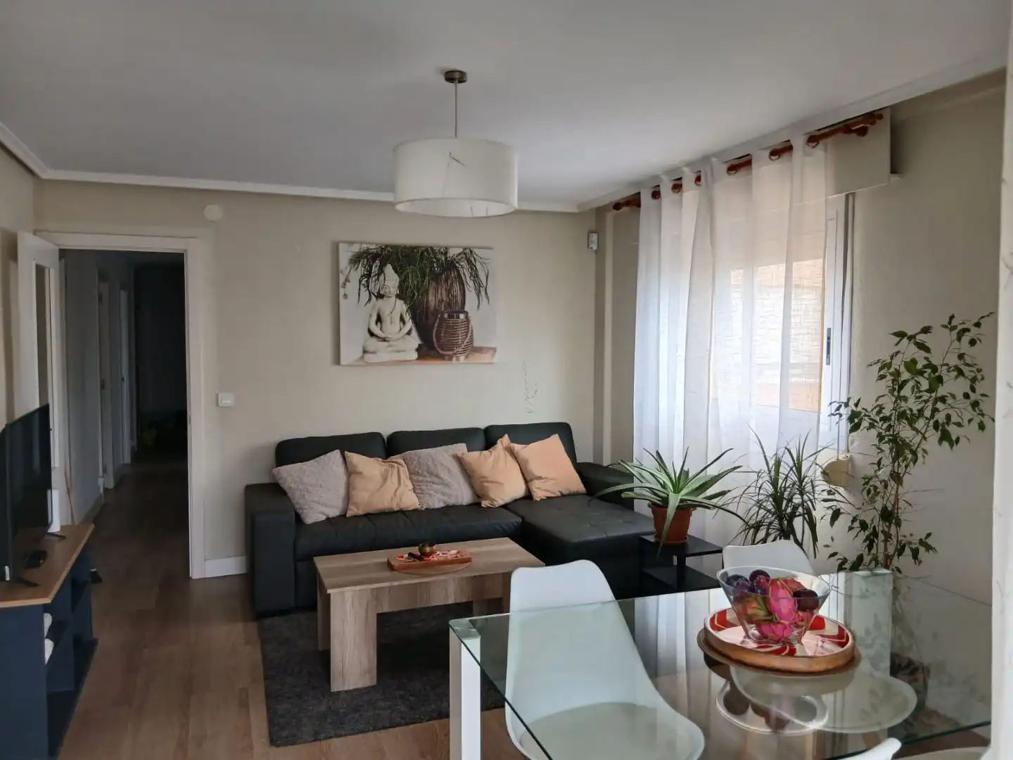 Living room of Flat for sale in Alicante / Alacant  with Air Conditioner, Terrace and Balcony
