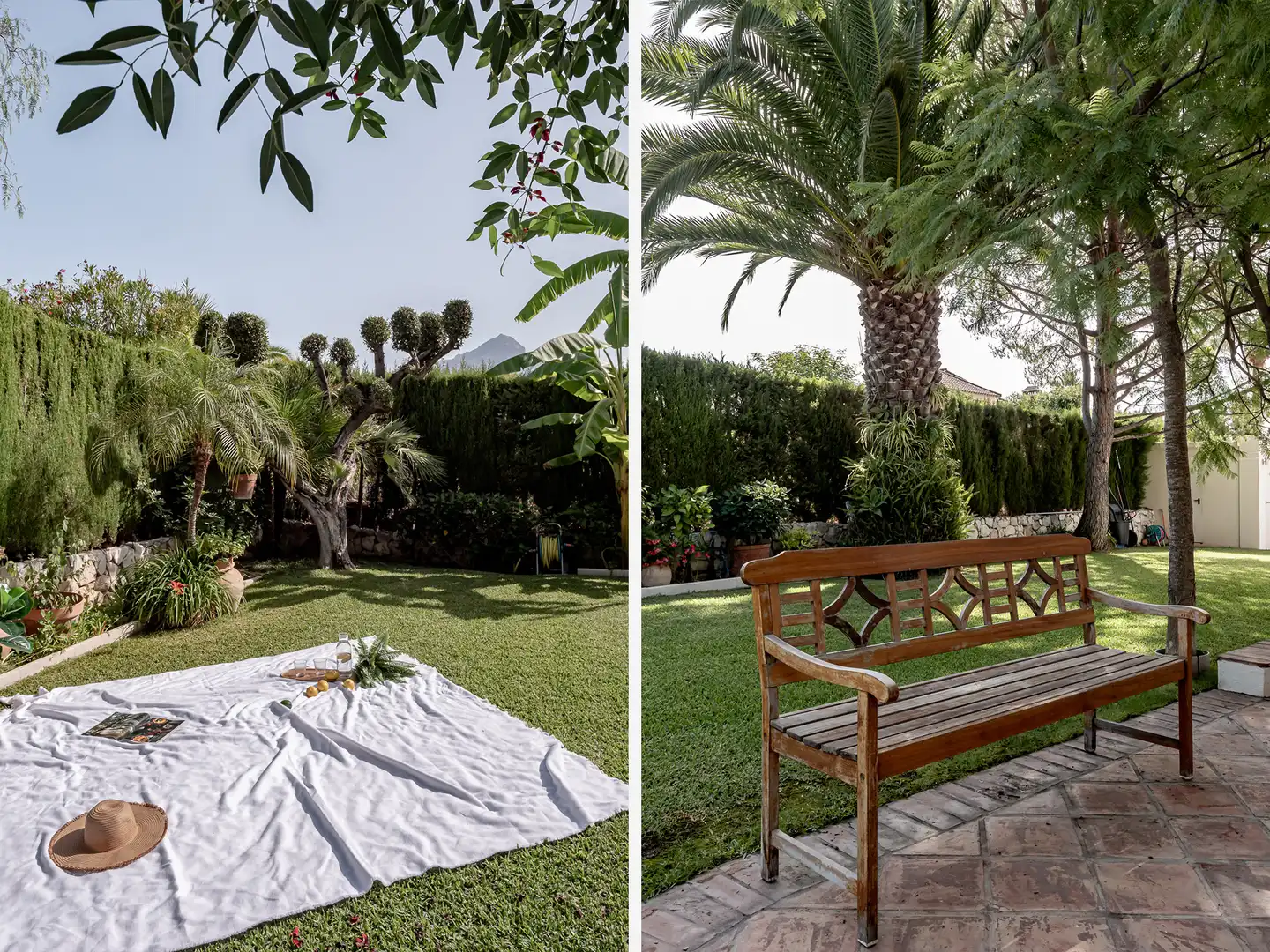 Jardín de Casa o chalet en venta en Marbella con Aire acondicionado, Calefacción y Piscina