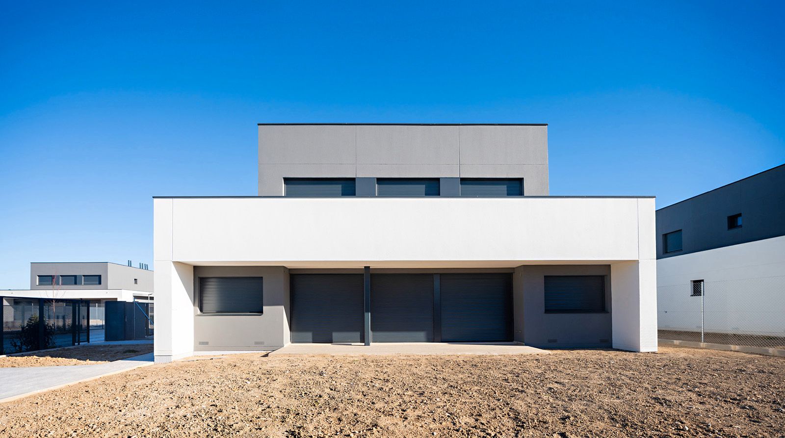 Exterior view of Single-family semi-detached for sale in Villalbilla  with Heating and Private garden