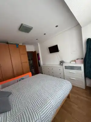 Bedroom of Flat for sale in Ontinyent  with Air Conditioner, Terrace and Furnished