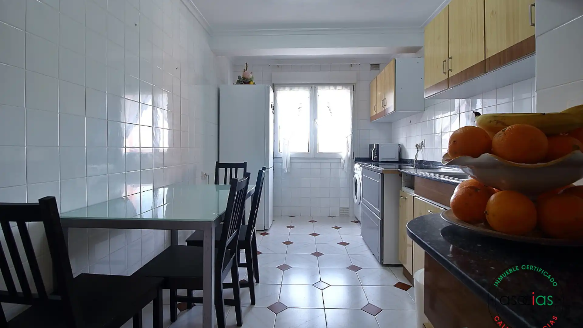 Küche von Wohnung zum Verkauf in Gijón  mit Heizung und Parkett