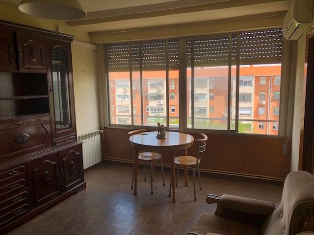 Bedroom of Flat for sale in  Madrid Capital  with Air Conditioner, Heating and Parquet flooring