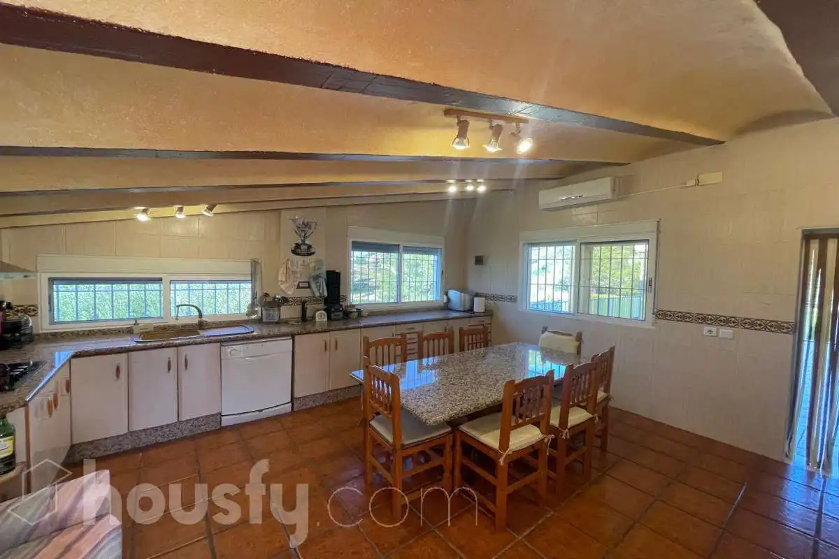 Cocina de Casa o chalet de alquiler en Mogente / Moixent con Trastero y Amueblado