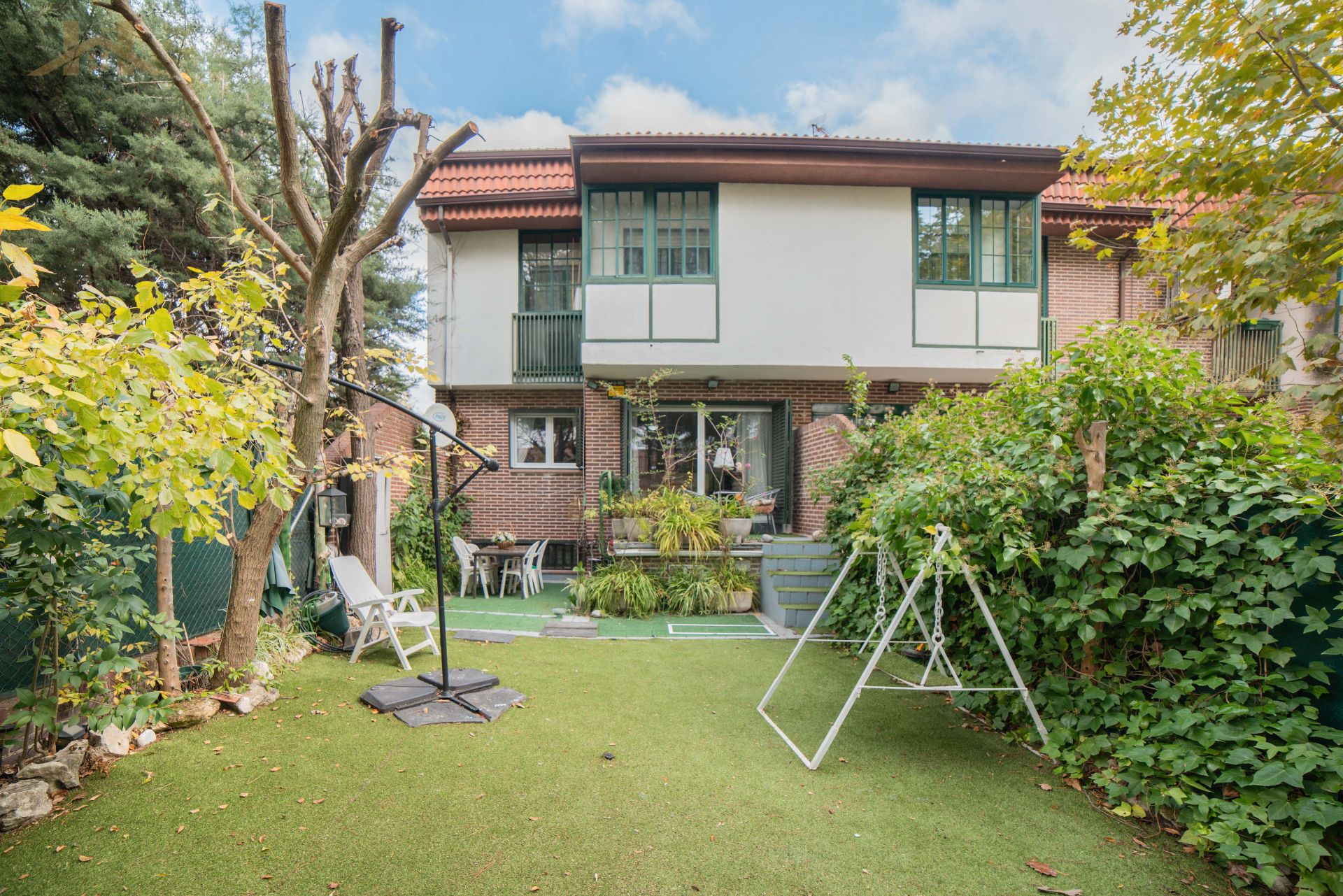 Jardí de Casa adosada en venda en Las Rozas de Madrid