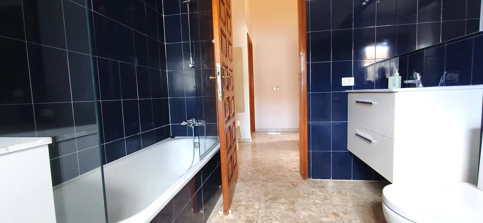 Badezimmer von Haus oder Chalet zur Miete in San Miguel de Abona mit Privatgarten, Terrasse und Schwimmbad